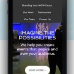 Chase Creative mobile-responsive website image on iPhone by Tempest Inc.